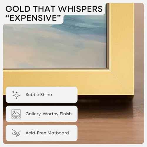 A3 Gold Picture Frame