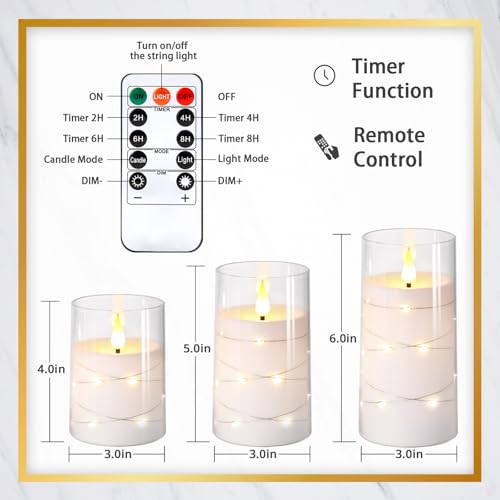 Flickering Flameless Candles