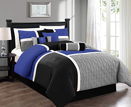 Upland 7 Piece Quilted Patchwork Comforter Set
