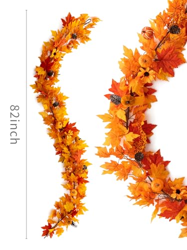 Fall Decor Fall Garland (6.8 Foot)