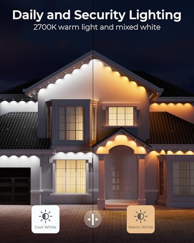 Permanent Outdoor Lights 200ft (200 Foot)