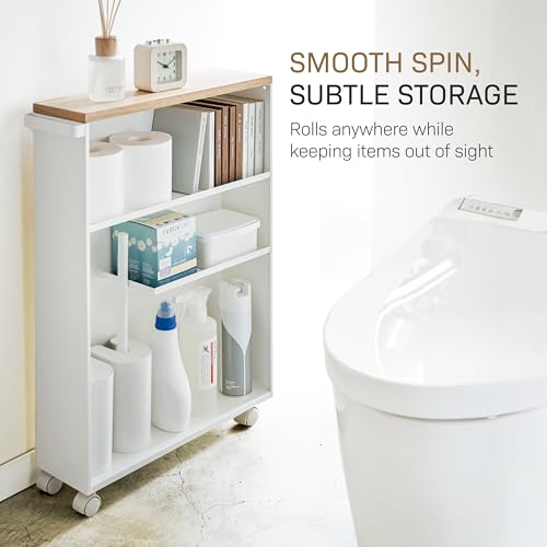Home Slim Rolling Storage Cart