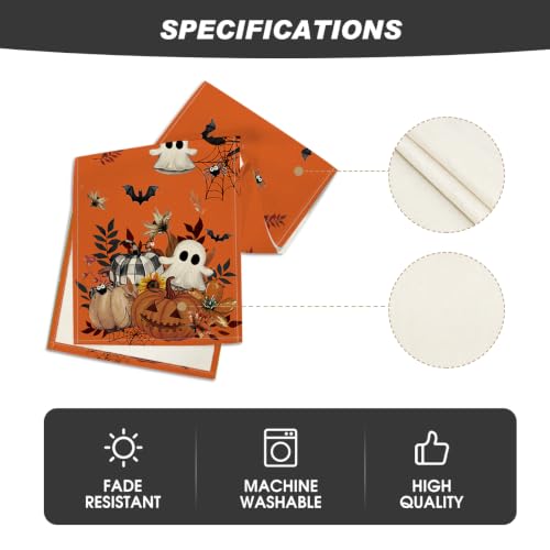 210 GSM Halloween Table Runner Home Party Decor 13x72 Inch