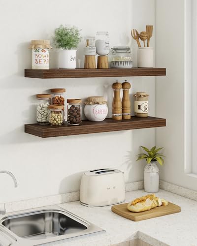32" Floating Shelves for Wall (2 Count)