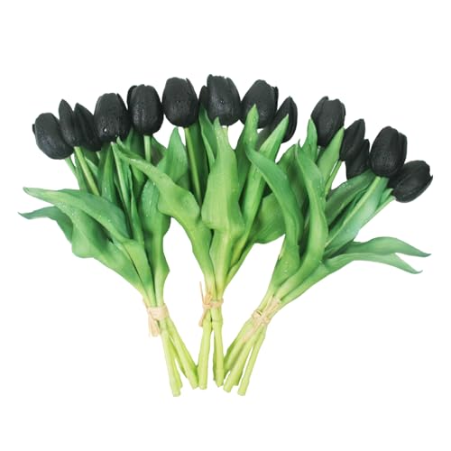 15pcs Artificial Tulips Flowers (15 Count)
