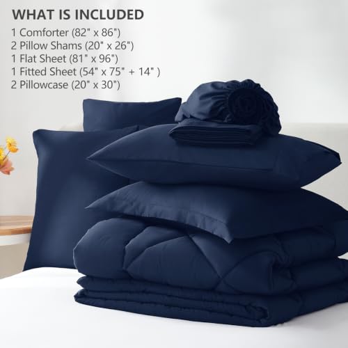 Full Size Comforter Sets Navy