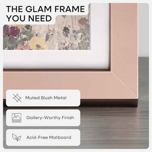 12x12 Rose Picture Frame (2 Count)