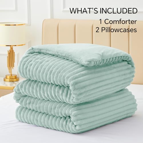 Fleece King Comforter Set