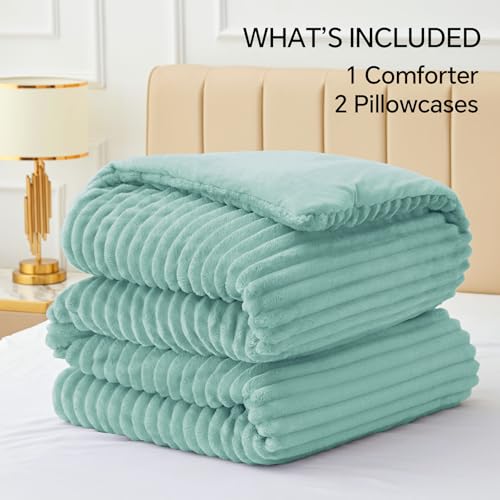 Fleece King Comforter Set