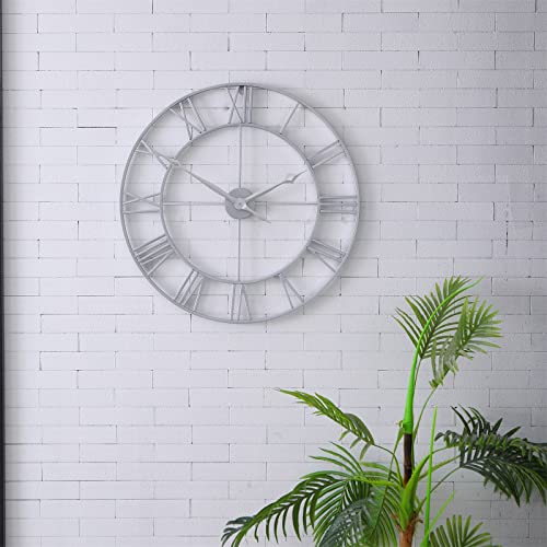 Large 30 Inch Wall Clock for Living Room Decor