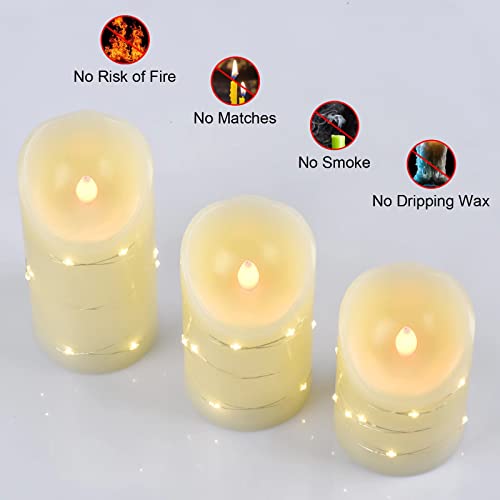 Flameless battery Operated LED candles 11 Key remote control 24 (3 Count)