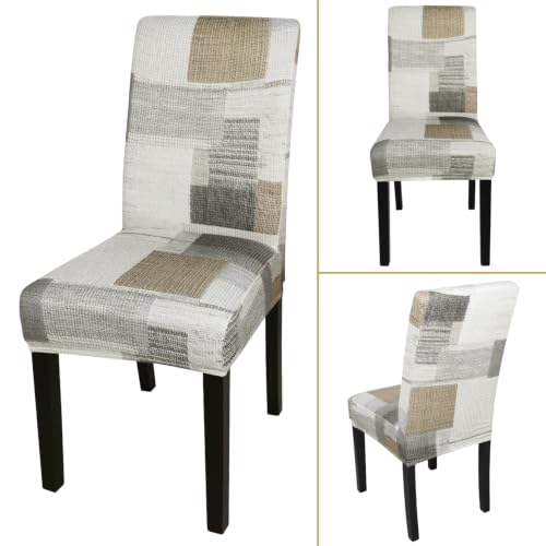 Pattern Chair Covers for Dining Room Set of 2