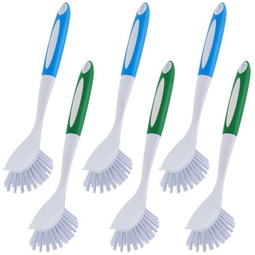 6 Pcs Kitchen Scrub Dish Brush Bulk (6 Count)