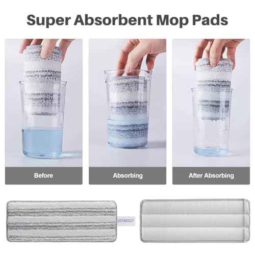 17.7 Inch Microfiber Mop Replacement Pads (2 Count)