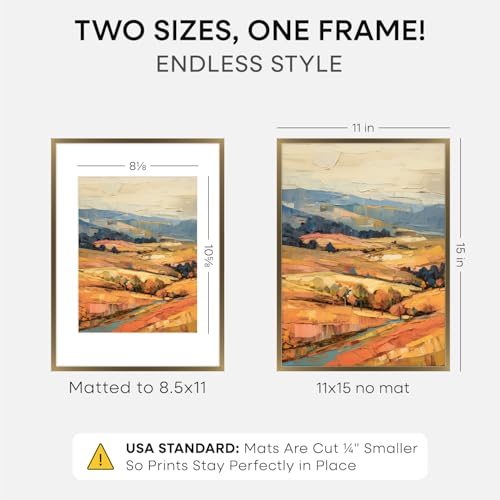 11x15 Bronze Picture Frame