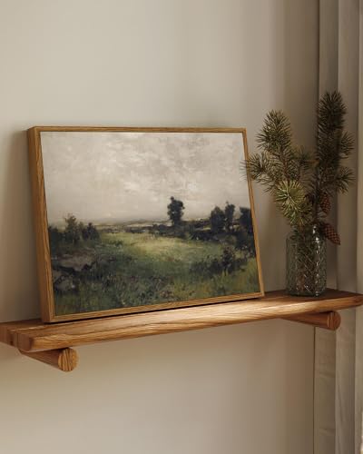 Framed Canvas Wall Art Vintage Decor