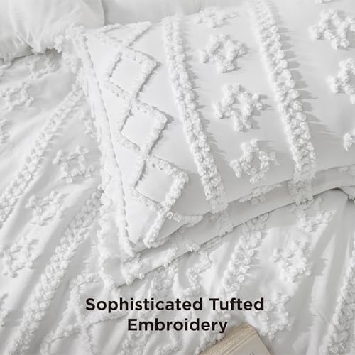 Tufted Boho Comforter Set California King