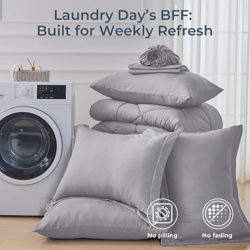 7 Piece Oversized King Comforter Set