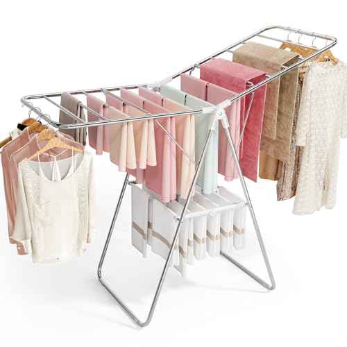 Large Stainless Steel Clothes Drying Rack