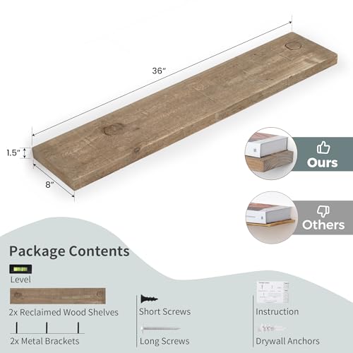 Floating Shelves (2 Count)