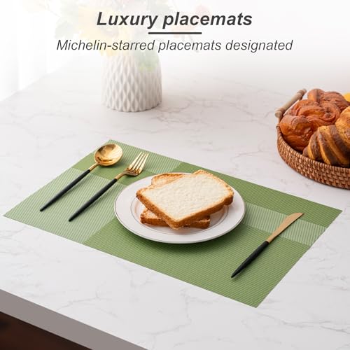 Placemats Set of 6 Washable Indoor (6 Count)