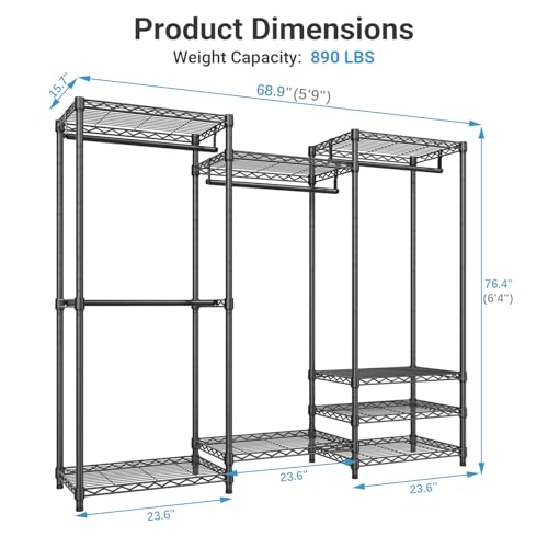 V5 Heavy Duty Clothes Rack