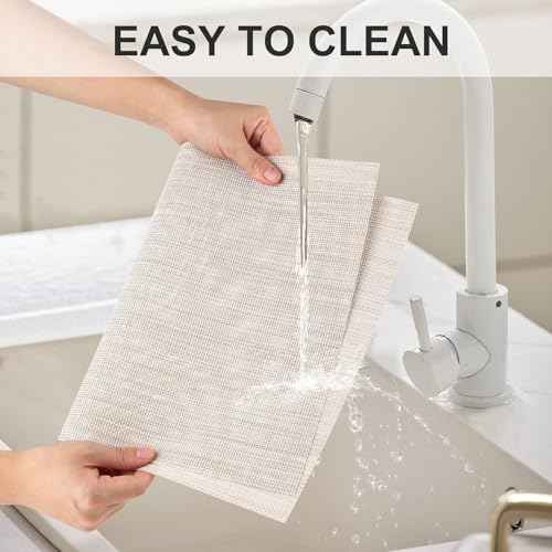 Vinyl Placemats Set of 8 (4 Count)