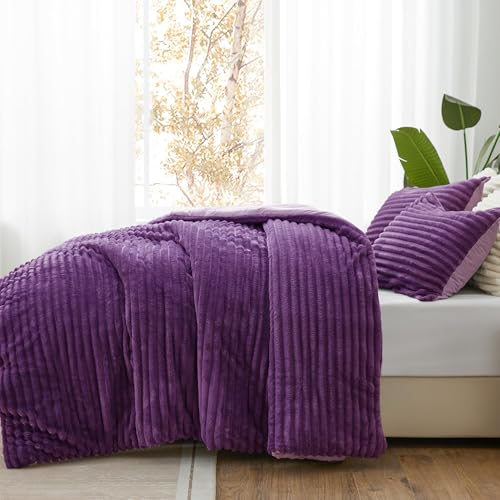 Fleece Full Comforter Set