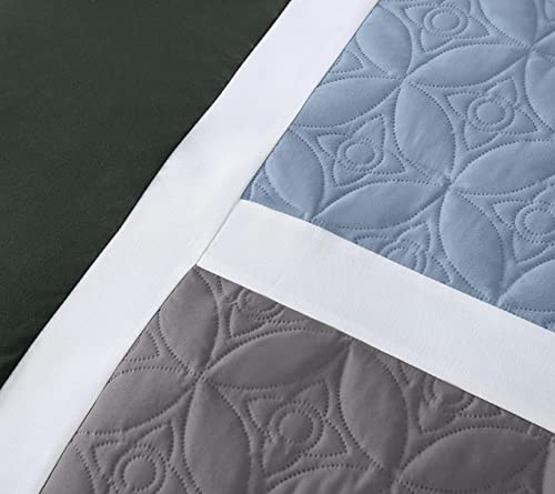 Upland 7 Piece Quilted Patchwork Comforter Set