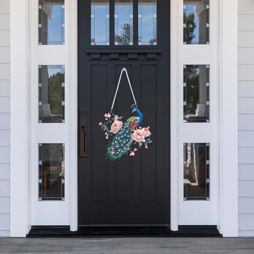 DIY Peacock On Branch Diamond Painting Hanging Ornament