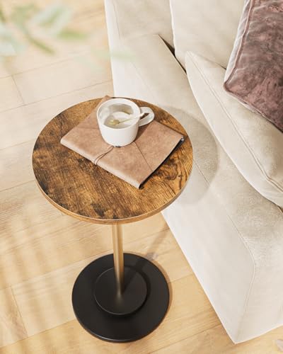 Drink Table Round Side Table for Small Spaces
