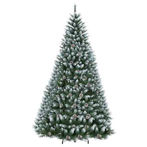 6FT Pre Lit Artificial Christmas Tree with White Lights