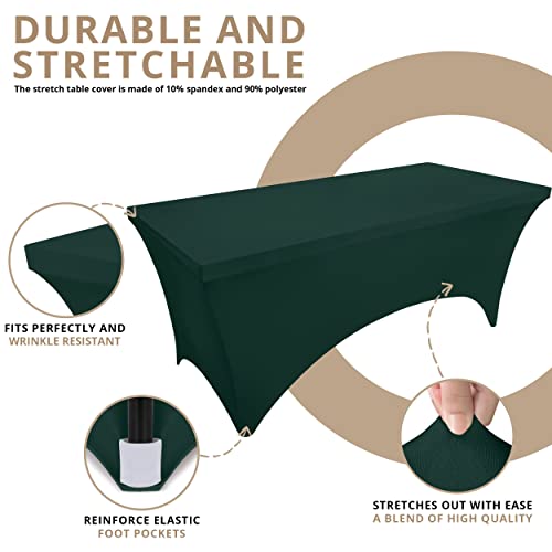 Spandex Table Cloth 2 Pack [4FT (2 Count)