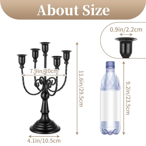 Halloween Candelabra Candle Holder (6 Count)