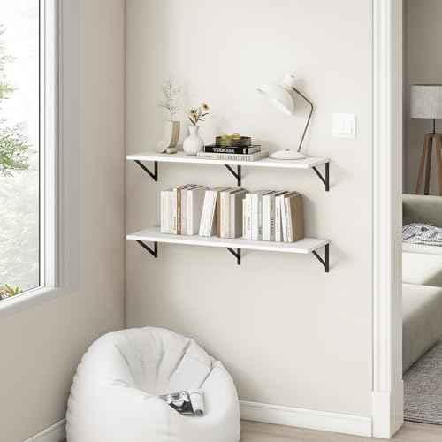 40 Inch Floating Shelves