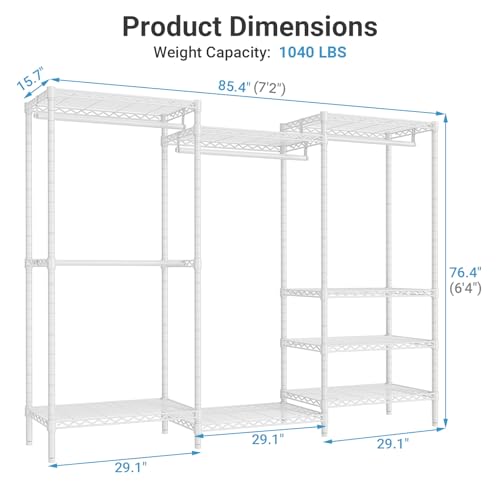 V5 Plus Heavy Duty Clothes Rack