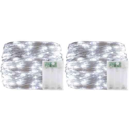 Christmas Fairy String Lights Battery Operated (33 Foot)