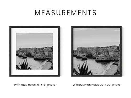 Black Oak Wood 20x20 Picture Frames (4 Count)