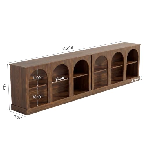 10.5FT Extra Long Arched Console Table Set of 2 (2 Count)