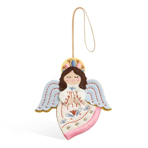 Christmas Handmade Heavenly Angel HeartFelt Charm Card