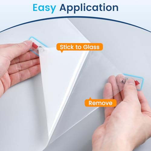 Frosted Glass Window Privacy Film (19.38 Sq Ft)