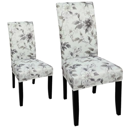 Pattern Chair Covers for Dining Room Set of 2