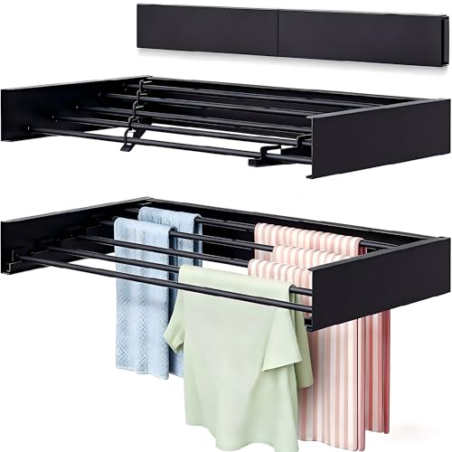 Wall Mounted Laundry Drying Rack