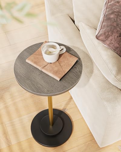 Drink Table Round Side Table for Small Spaces