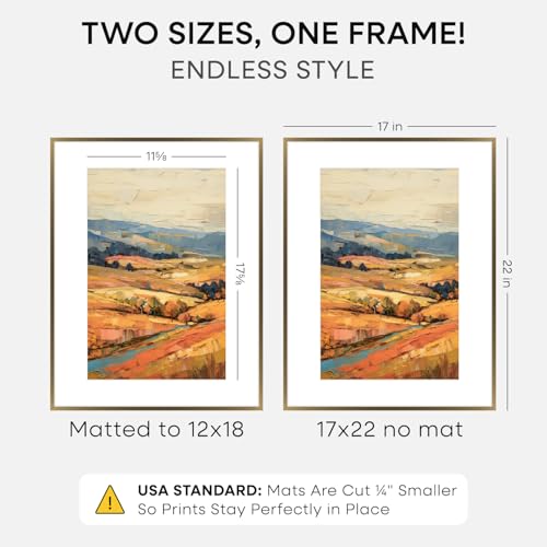 17x22 Bronze Picture Frame (3 Count)