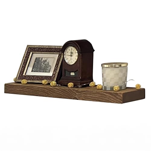Joel’s Antiques 30 inch Floating Shelf 2 inch Thick Solid Wood Floating Shelves for wall