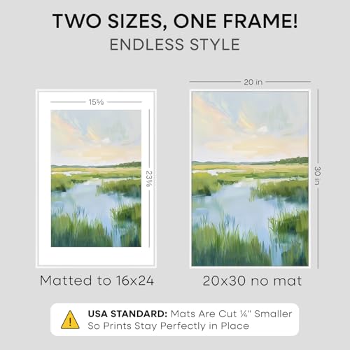 20x30 White Picture Frame