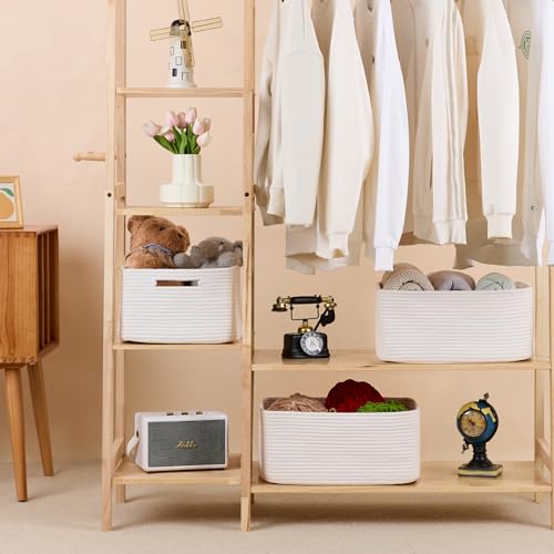 Large Storage Baskets for Organizing (4 Count)