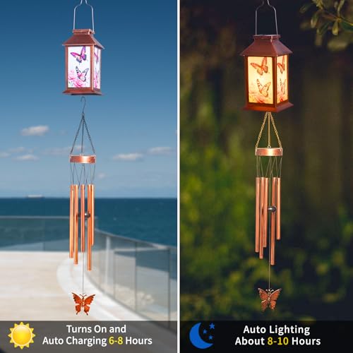 Retro Butterfly Decorative Wind Chime Gift