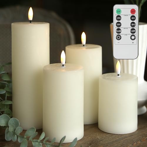 Flameless Candles (4 Count)